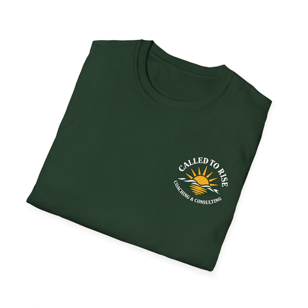 Called to Serve T-Shirt — Volunteer Faith Tee ("Called to Serve" with Sunrise)
