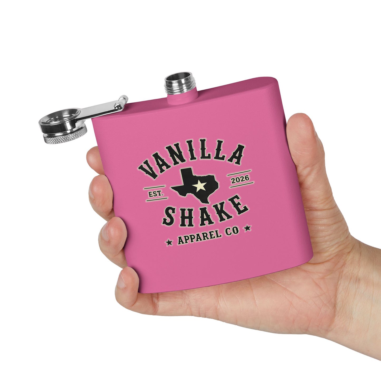 Stainless Steel Flask, 6oz