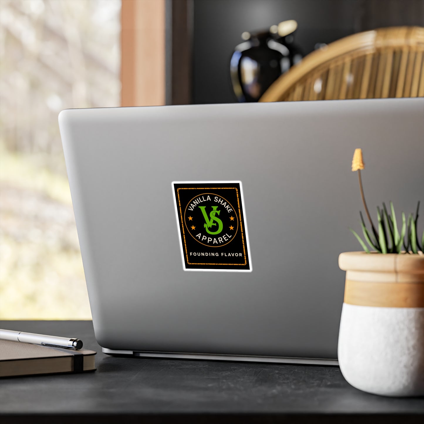 LIMITED EDITION Vanilla Shake Apparel Co Founding Flavor Sticker