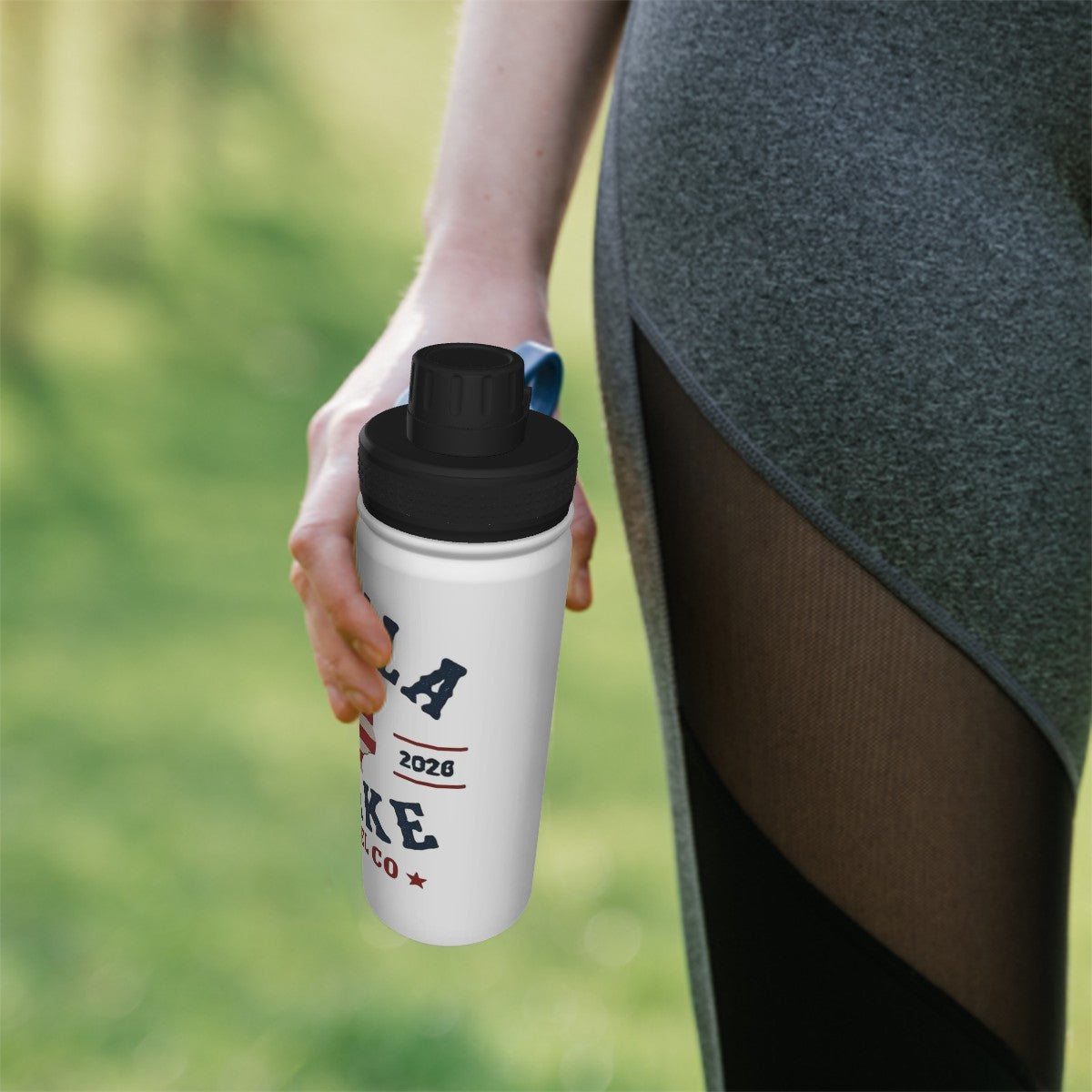 RWB Logo Sports Insulated Water Bottle (18oz) 7197 7639 4065