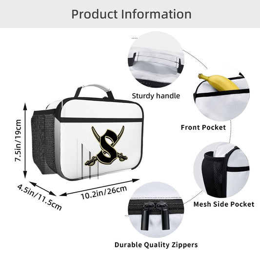 Seguin Matadors Horizontal Insulated Lunch Tote Bag Sublimation