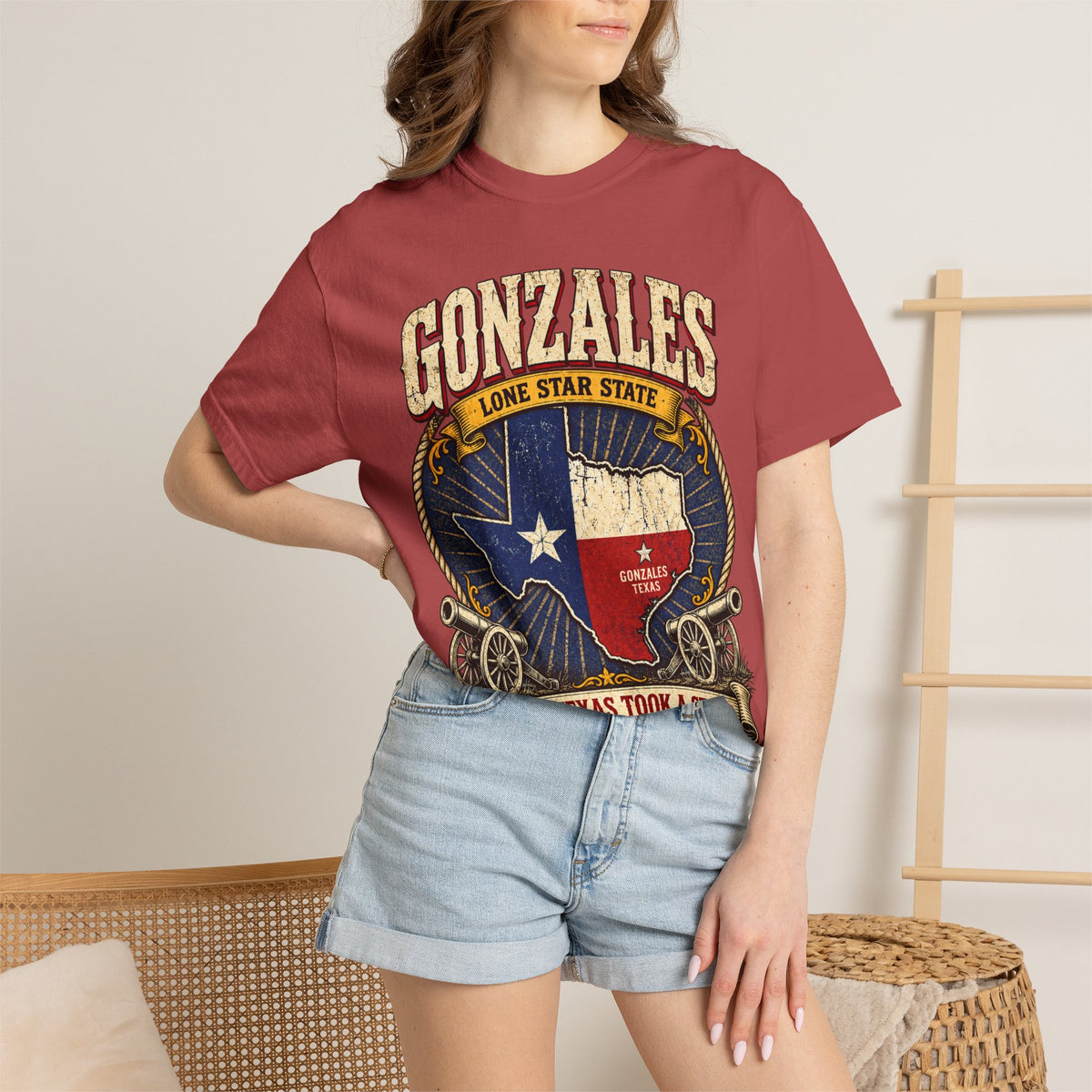 Gonzales Texas T-Shirt — 'Where Texas Took a Stand' Lone Star Heritage Tee