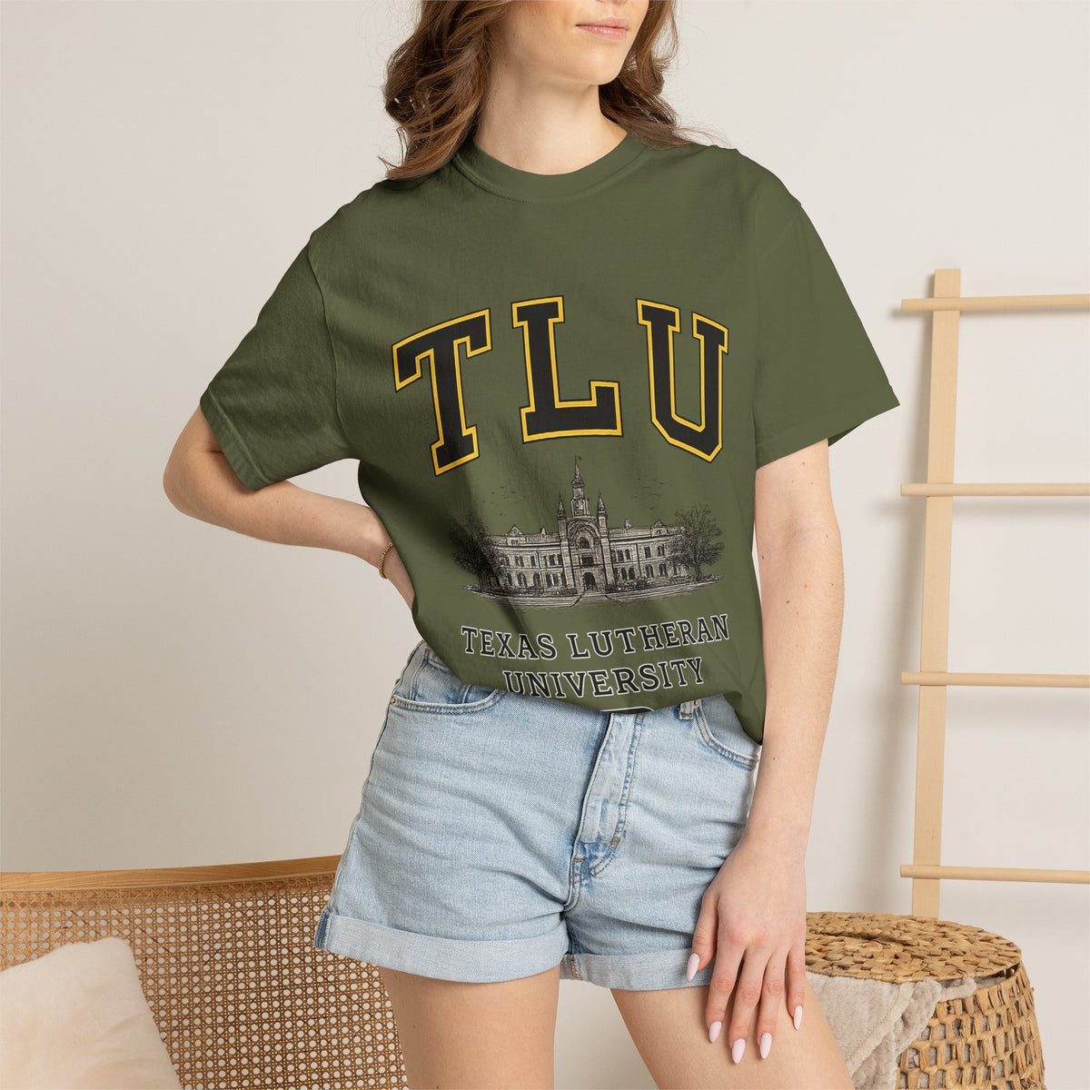 Texas Lutheran University T-Shirt — TLU Campus Vintage Graphic Tee