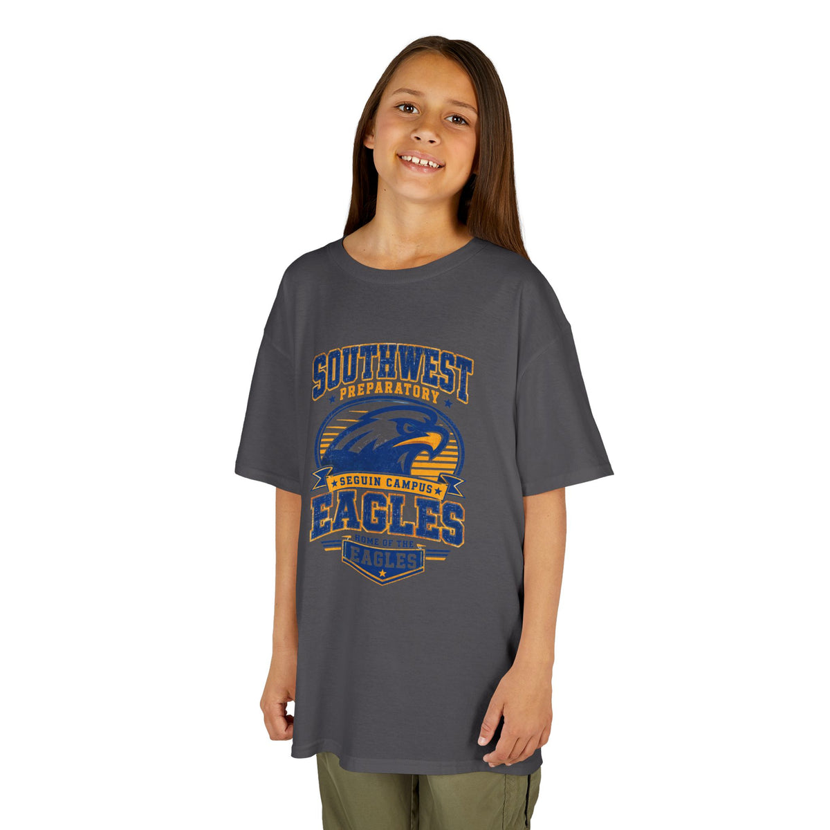 Kids Tee — Southwest Eagles School Spirit Football Team Shirt