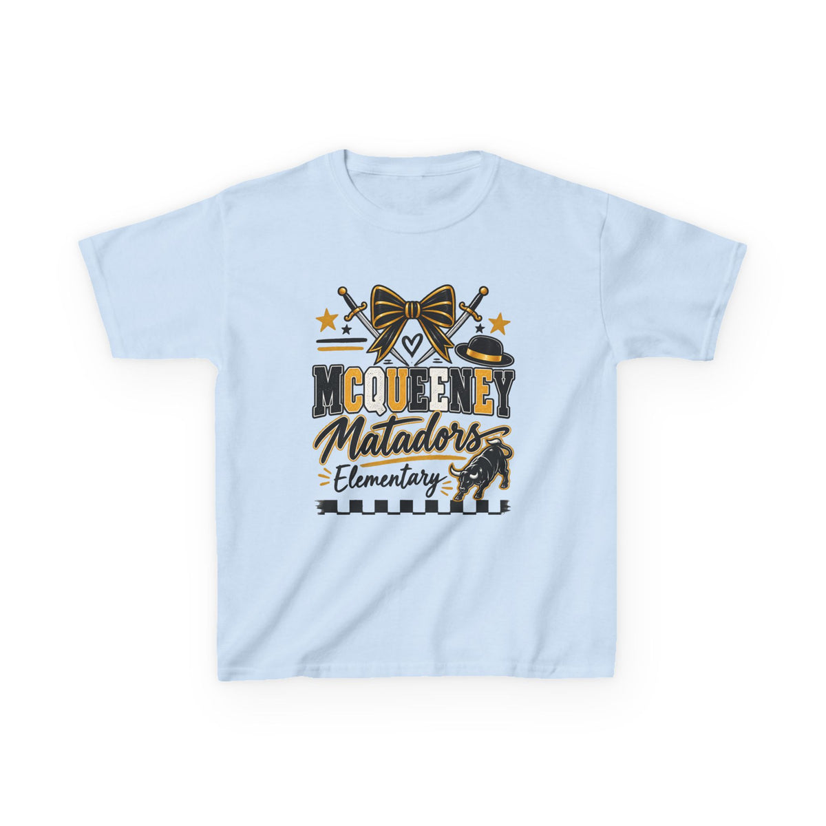 Kids Tee — McQueeny Matadors Elementary School Spirit Shirt