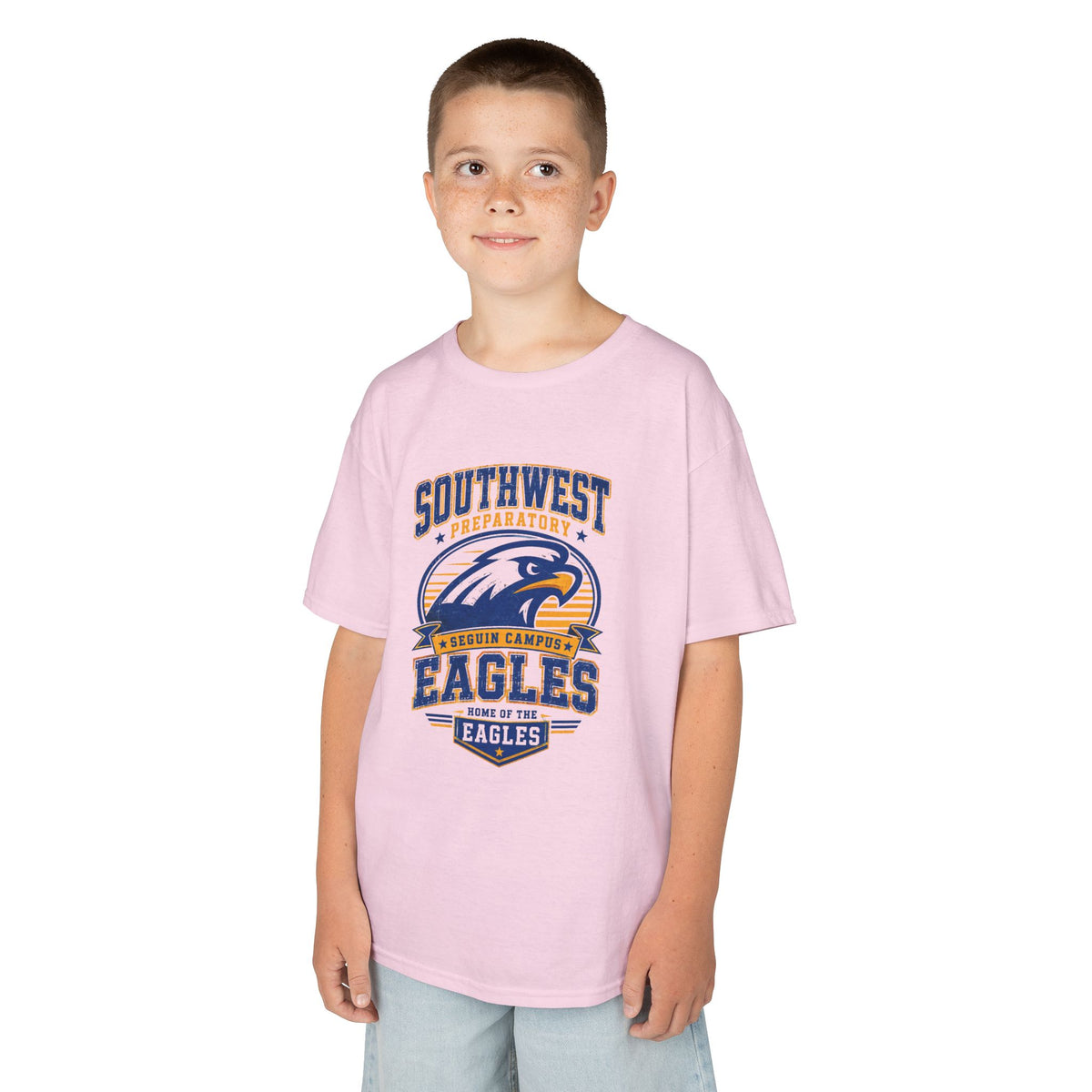 Kids Tee — Southwest Eagles School Spirit Football Team Shirt