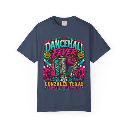 Dancehall Fever Accordion T-Shirt — Gonzales, Texas Friday Night Two-Step