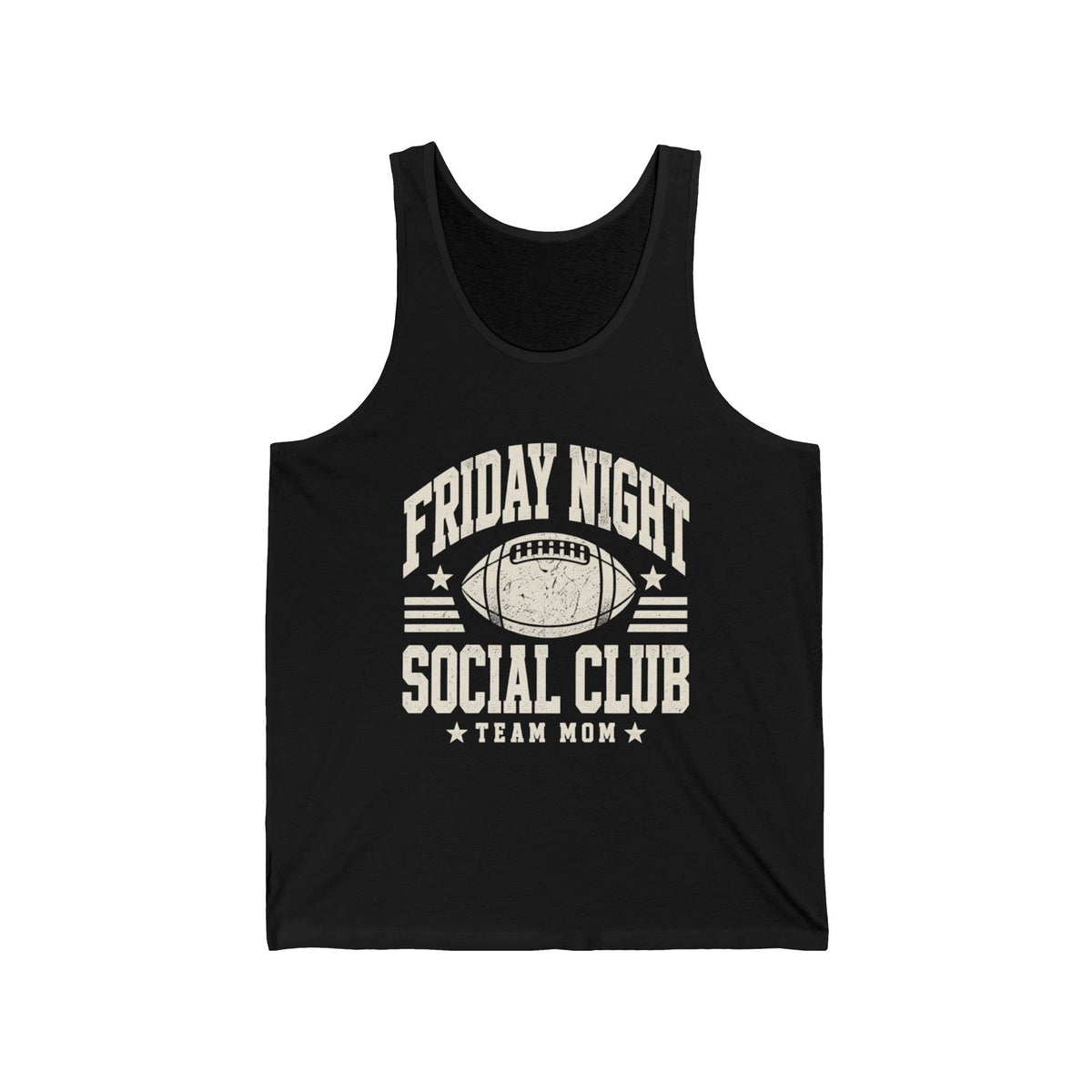 Friday Night Social Club Team Mom Tank — Personalized Gameday Jersey Tank