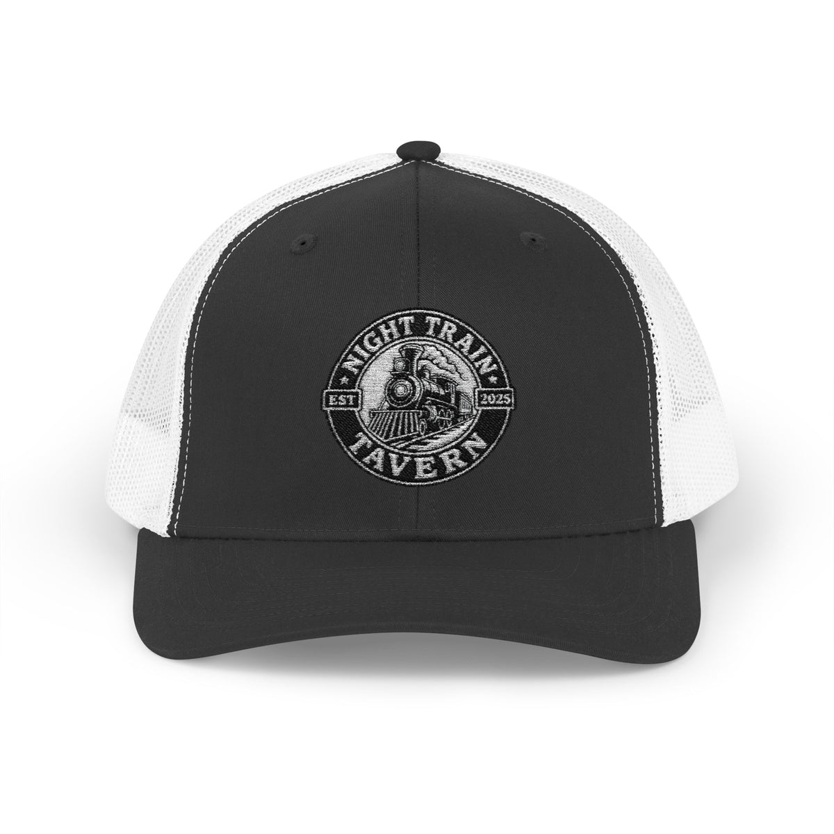Night Train Tavern Trucker Cap-Embroidery