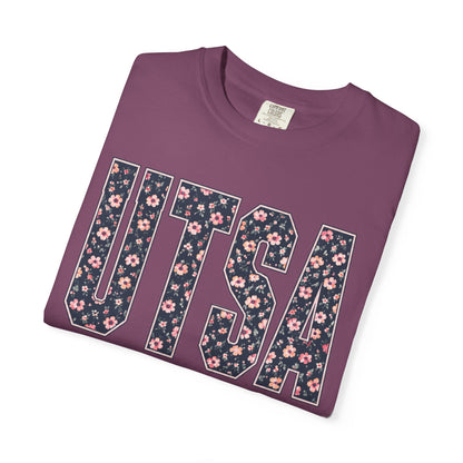 UTSA Floral Logo T‑Shirt — UT San Antonio Collegiate Tee