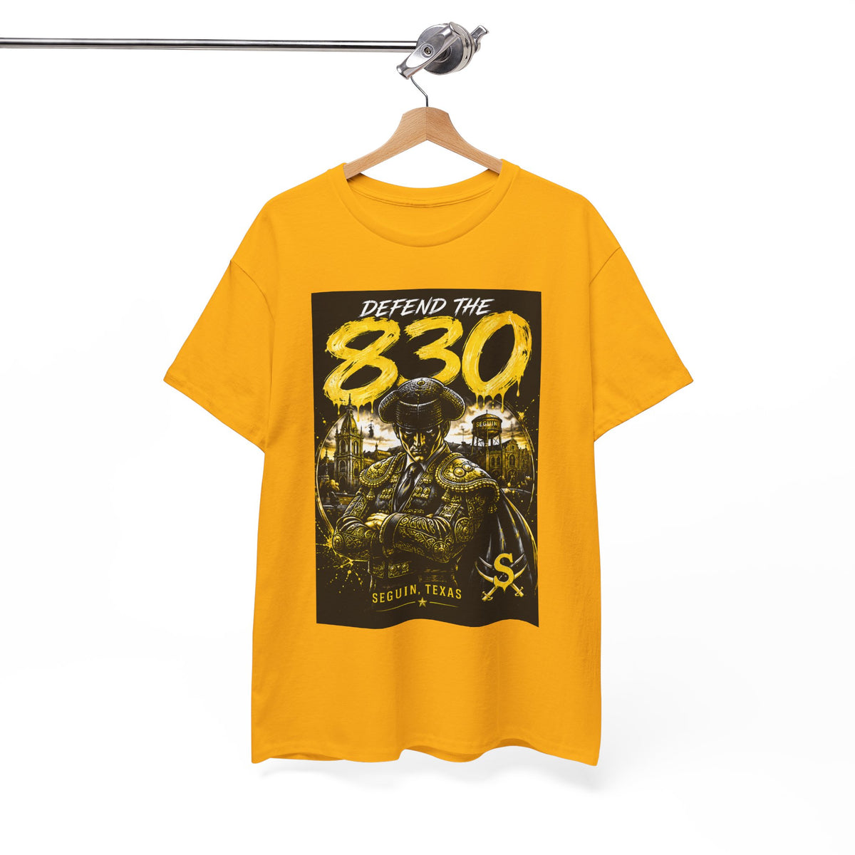 Defend The 830 Matador T-Shirt — San Antonio Pride, Military/Streetwear Graphic Tee
