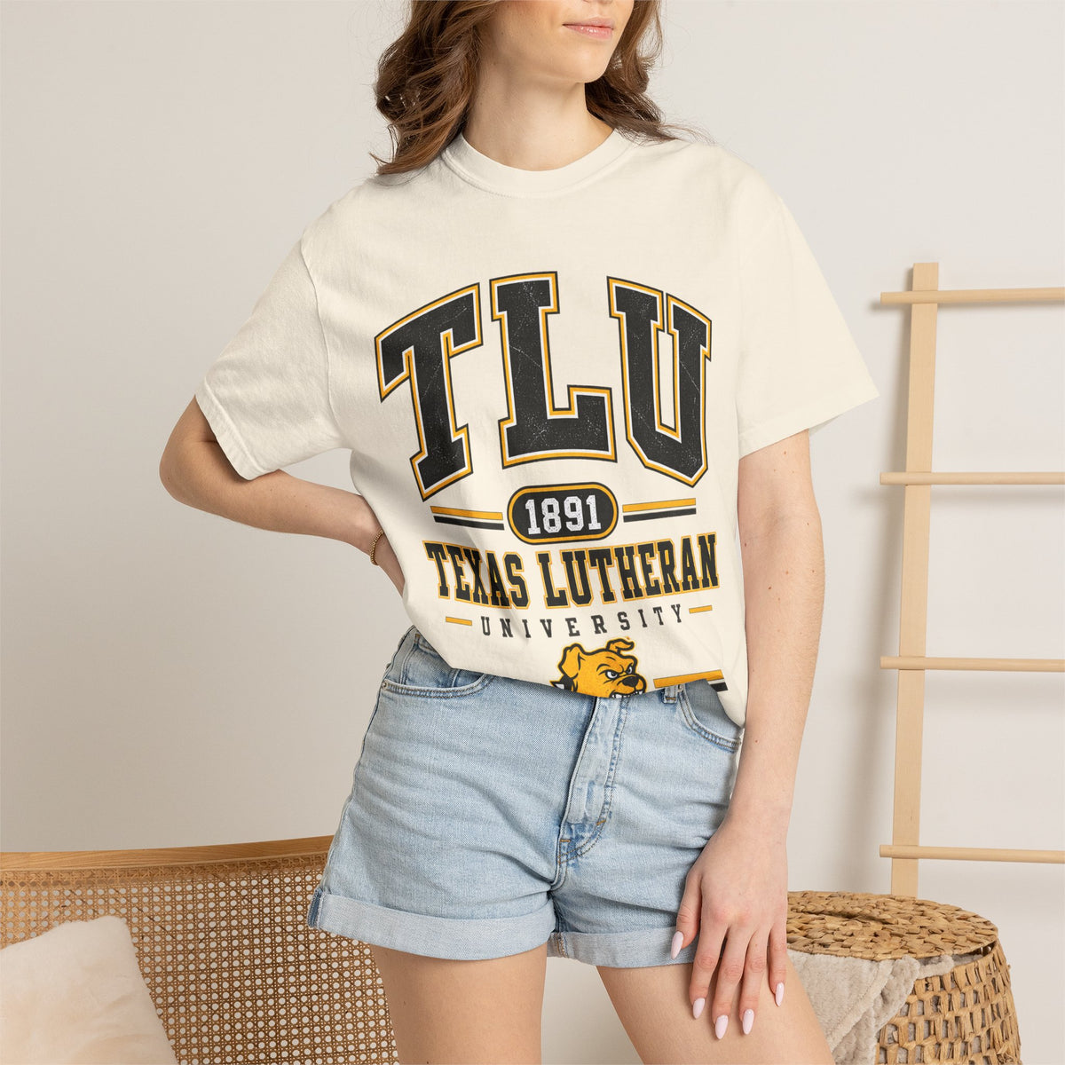 TLU Texas Lutheran University Bulldogs 1891 College T-Shirt