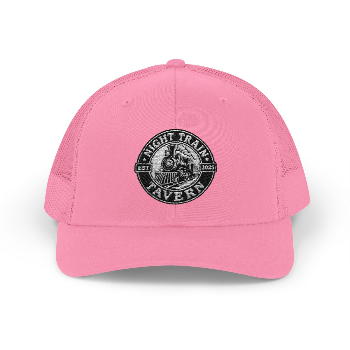 Night Train Tavern Trucker Cap-Embroidery