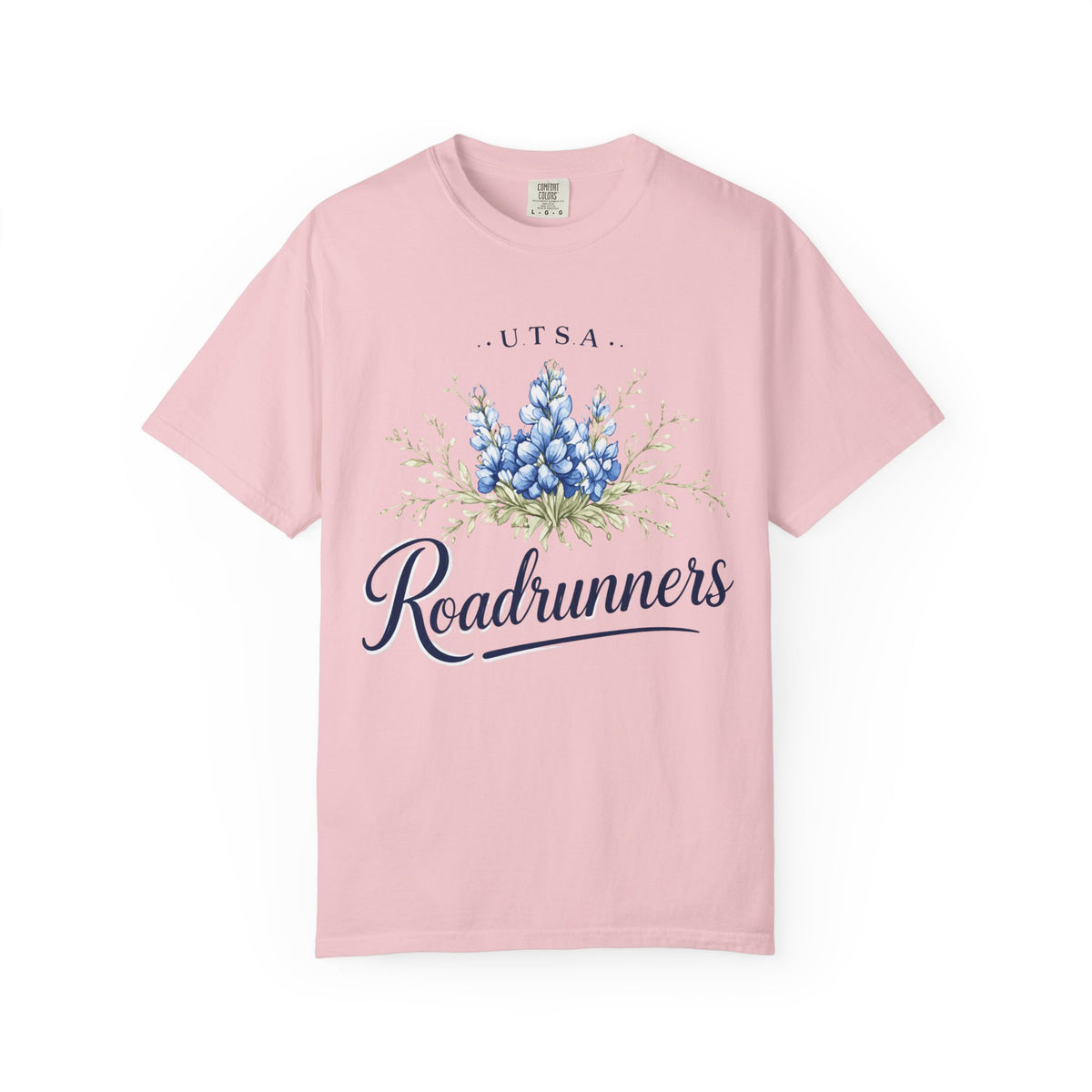 UTSA Roadrunners Floral T‑Shirt — Bluebonnet College Spirit Tee