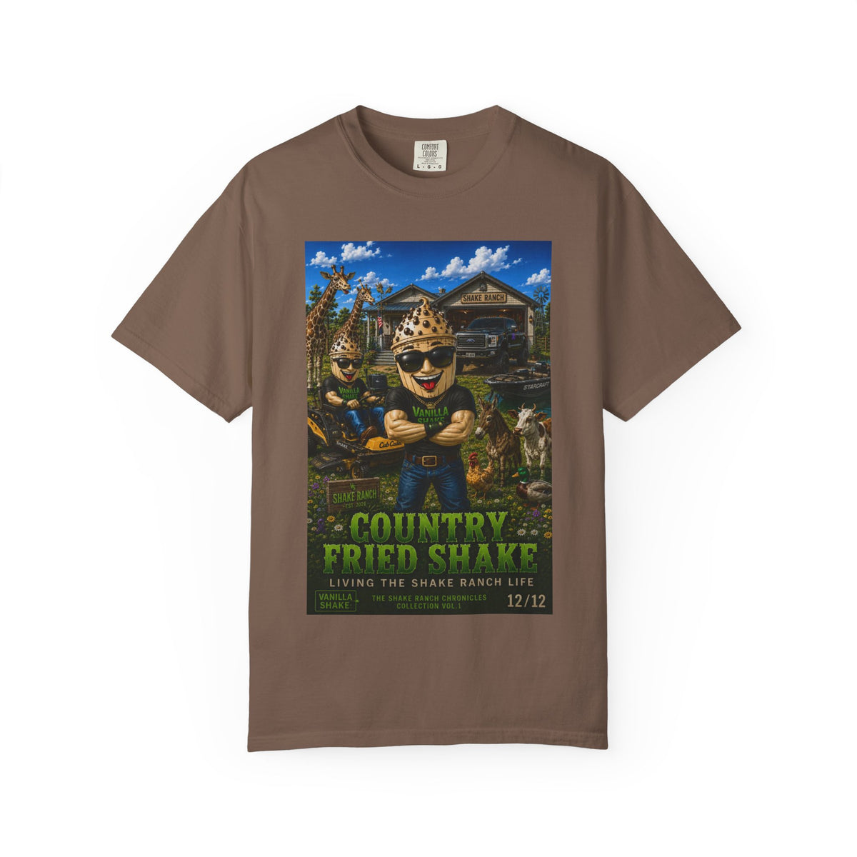 Country Fried Shake - Shake Ranch Collection Vol.1 T-shirt