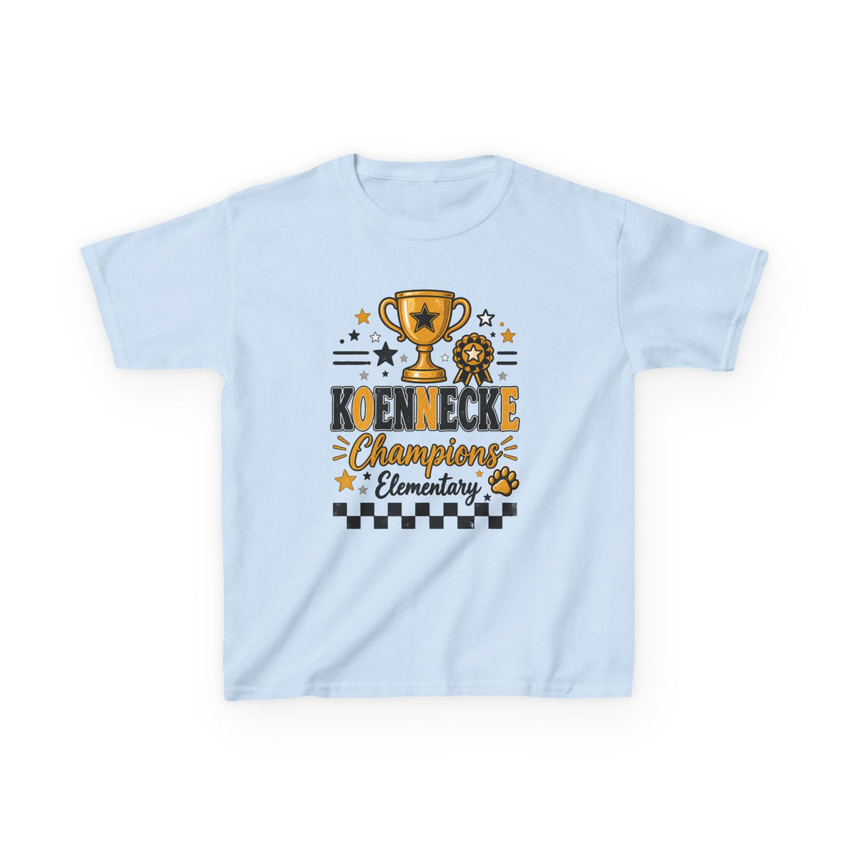 Kids Tee — Koennecke Champions Elementary School Spirit Shirt