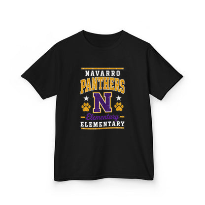 Navarro Panthers Kids T-Shirt — 'N' Elementary School Spirit Tee