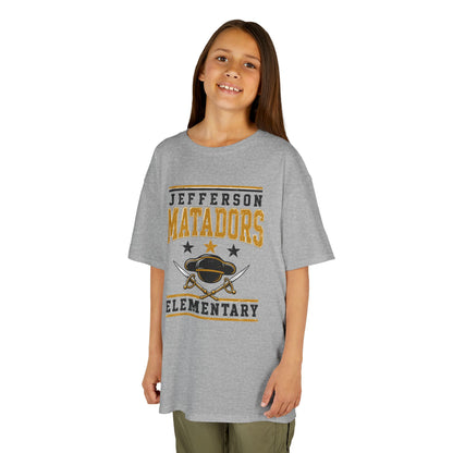 Jefferson Matadors Elementary Kids T-Shirt — School Spirit Tee