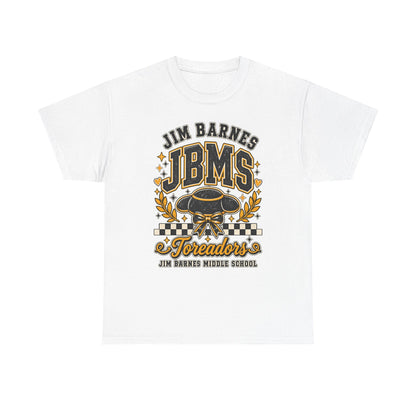 Jim Barnes JBMS Toreadors Middle School T-Shirt