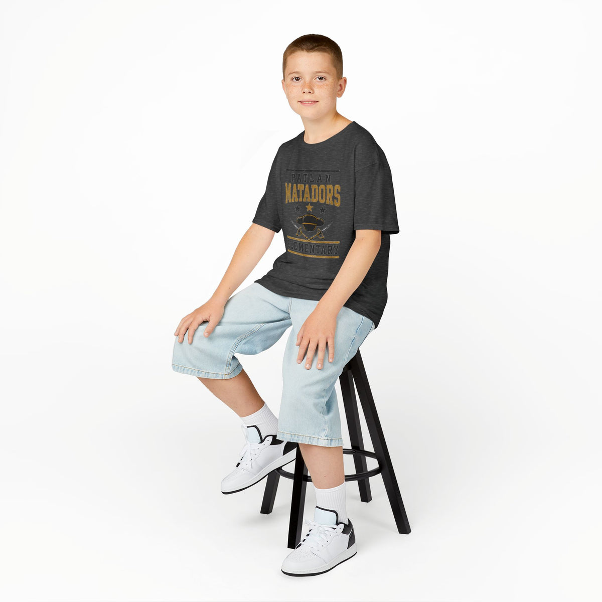 Patlan Matadors Elementary Kids T‑Shirt — School Spirit Tee