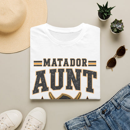 Matador Aunt T-Shirt — Cheer Squad Supporter Tee