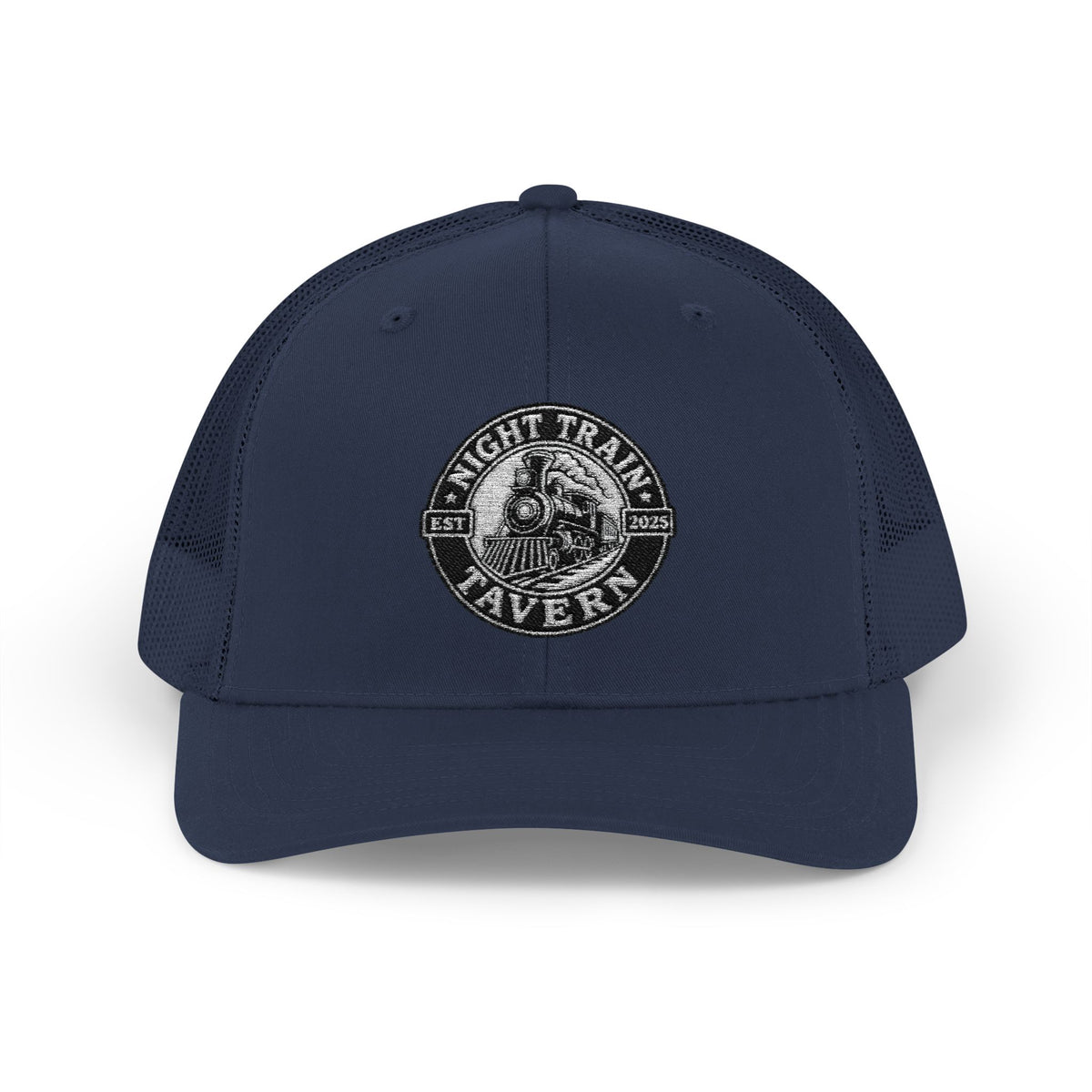 Night Train Tavern Trucker Cap-Embroidery