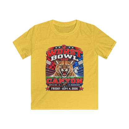 Kids Tee — Wurst Bowl Canyon 2026 Football Event Shirt