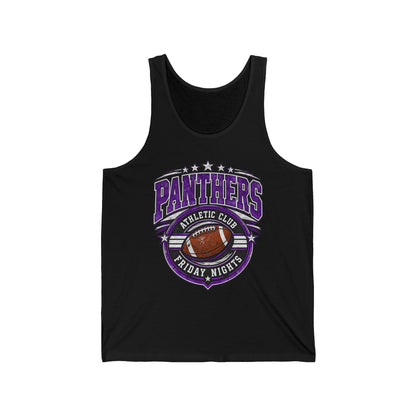Panthers Friday Nights Football Tank — Personalized 'Wright 26' Athletic Club Jersey