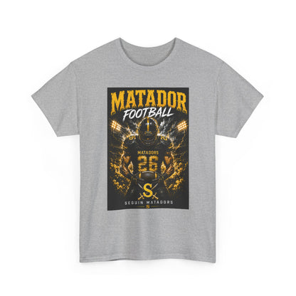 Matador Football Team Tee — Vintage Helmet Graphic Jersey Shirt