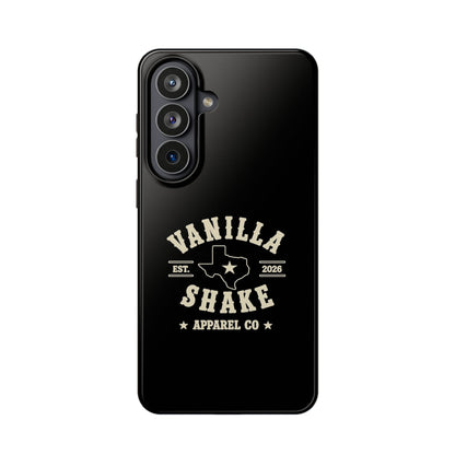 Black w/Ivory Logo lmpact-Resistant Phone Cases