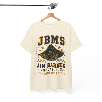 Jim Barnes Middle School JBMS Tornadoes T-Shirt — School Spirit Tee