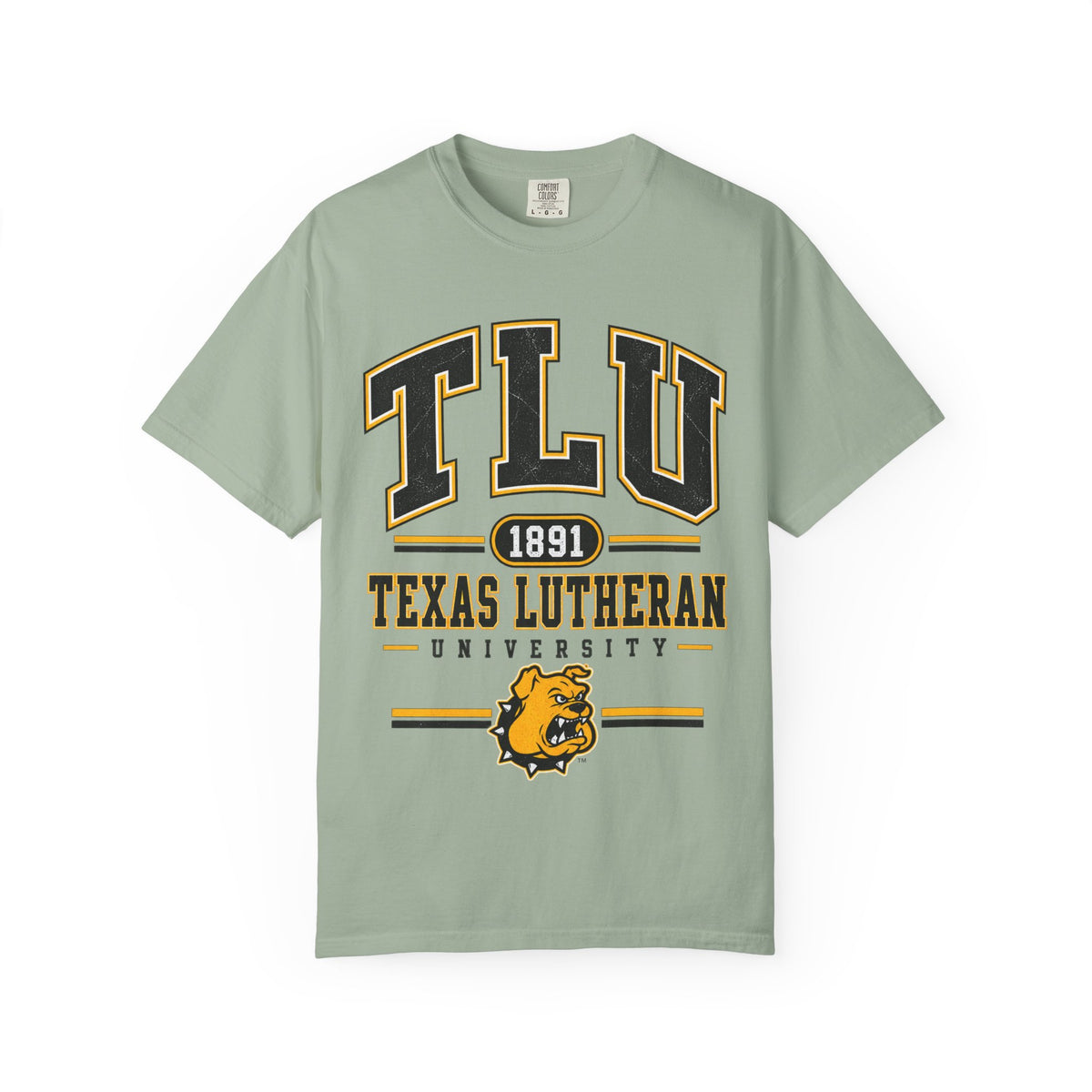 TLU Texas Lutheran University Bulldogs 1891 College T-Shirt