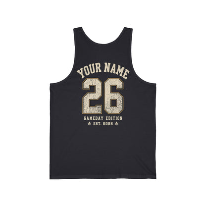 Friday Night Social Club Team Mom Tank — Personalized Gameday Jersey Tank