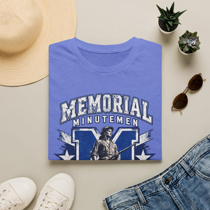 Memorial Minutemen Graphic T-Shirt — Vintage Patriot Military Tribute Tee