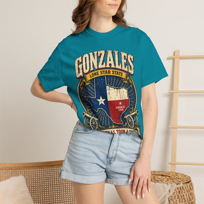 Gonzales Texas T-Shirt — 'Where Texas Took a Stand' Lone Star Heritage Tee