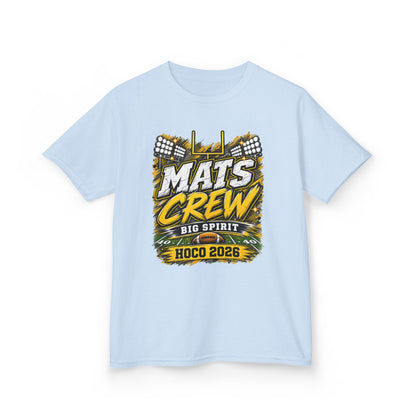 Kids Tee — "Mats Crew Big Spirit Hoco 2026" Football Crewneck