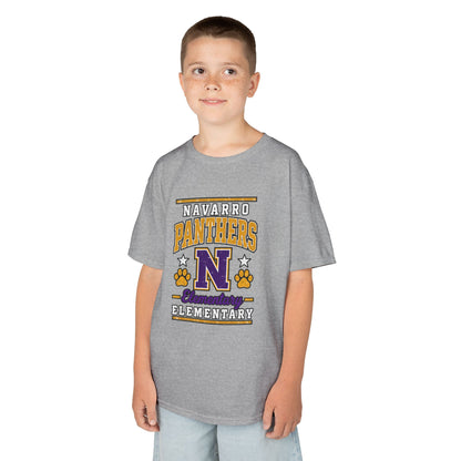 Navarro Panthers Kids T-Shirt — 'N' Elementary School Spirit Tee