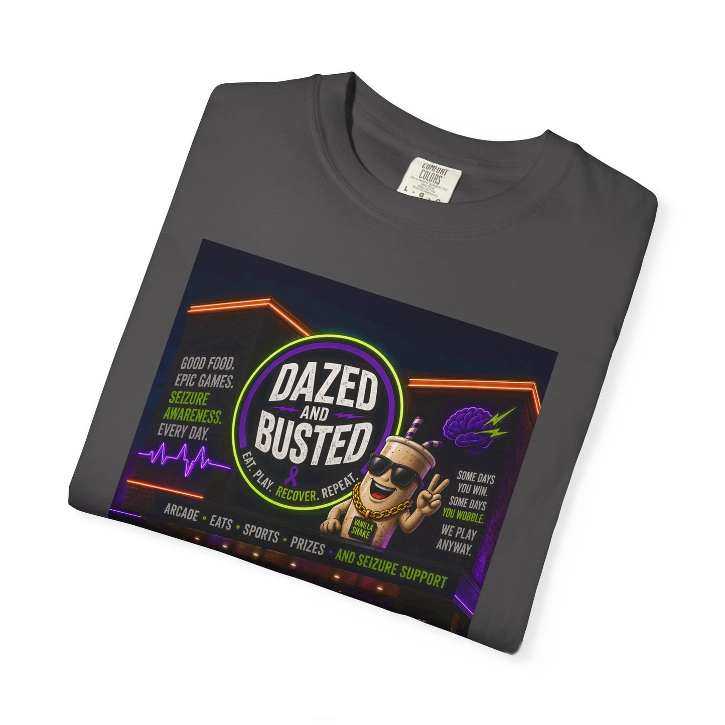 Dazed & Busted Neon Arcade T-Shirt