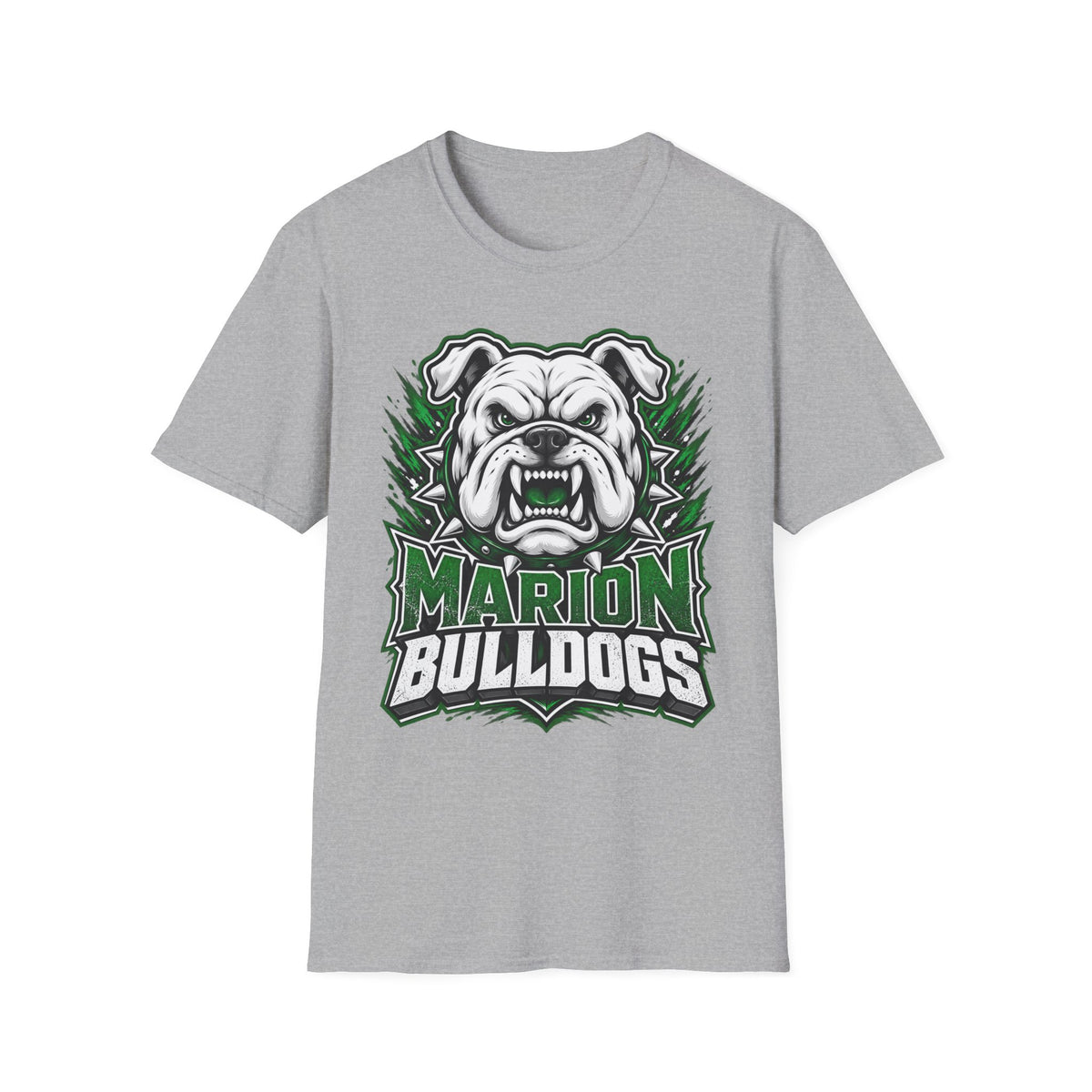 Bulldogs Mascot T-Shirt — Marion Bulldogs School Spirit Tee