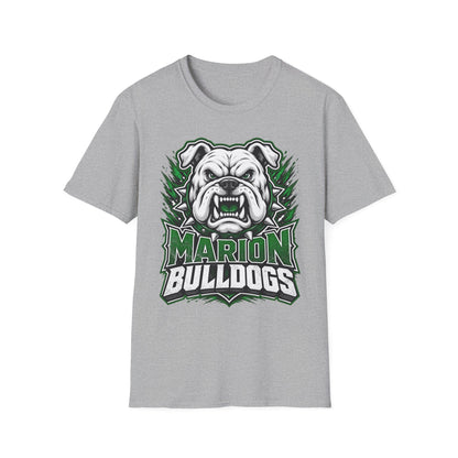 Bulldogs Mascot T-Shirt — Marion Bulldogs School Spirit Tee