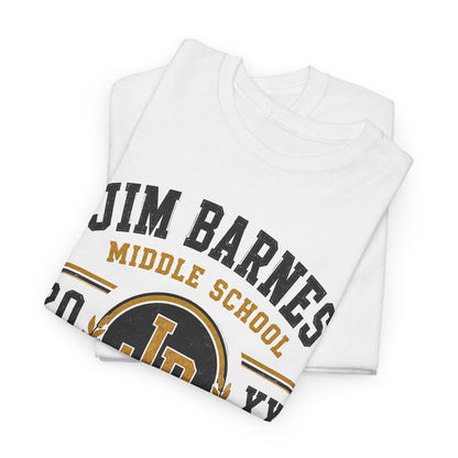 Jim Barnes Middle School Toreadors T-Shirt — School Spirit Tee with JB Crest