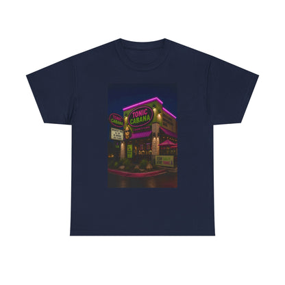 T-Shirt — Neon Tonic Cabana Nightclub Graphic Tee