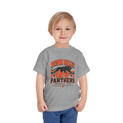 Toddler Tee — Medina Valley Panthers MV Football Team Shirt (Castroville, Texas)
