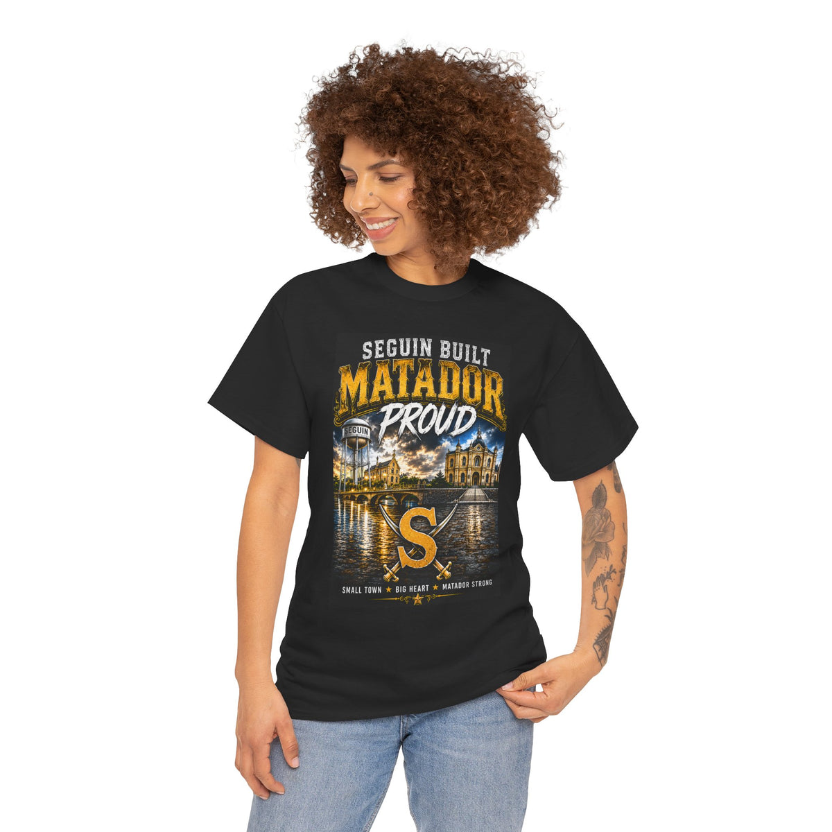 Seguin Built Matador Proud T-Shirt — Local City Pride Tee