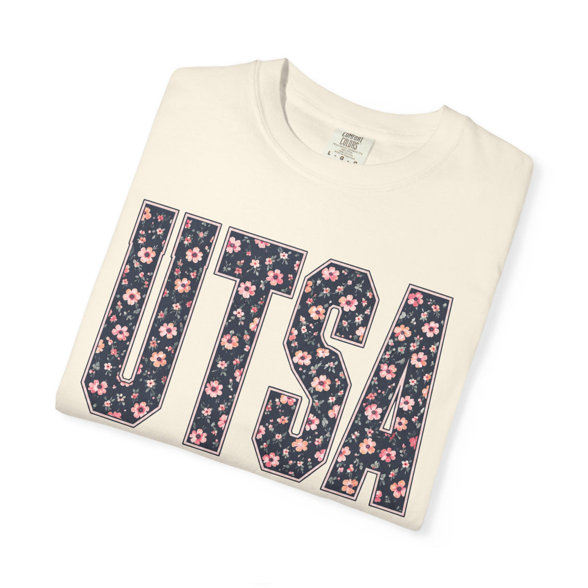 UTSA Floral Logo T‑Shirt — UT San Antonio Collegiate Tee