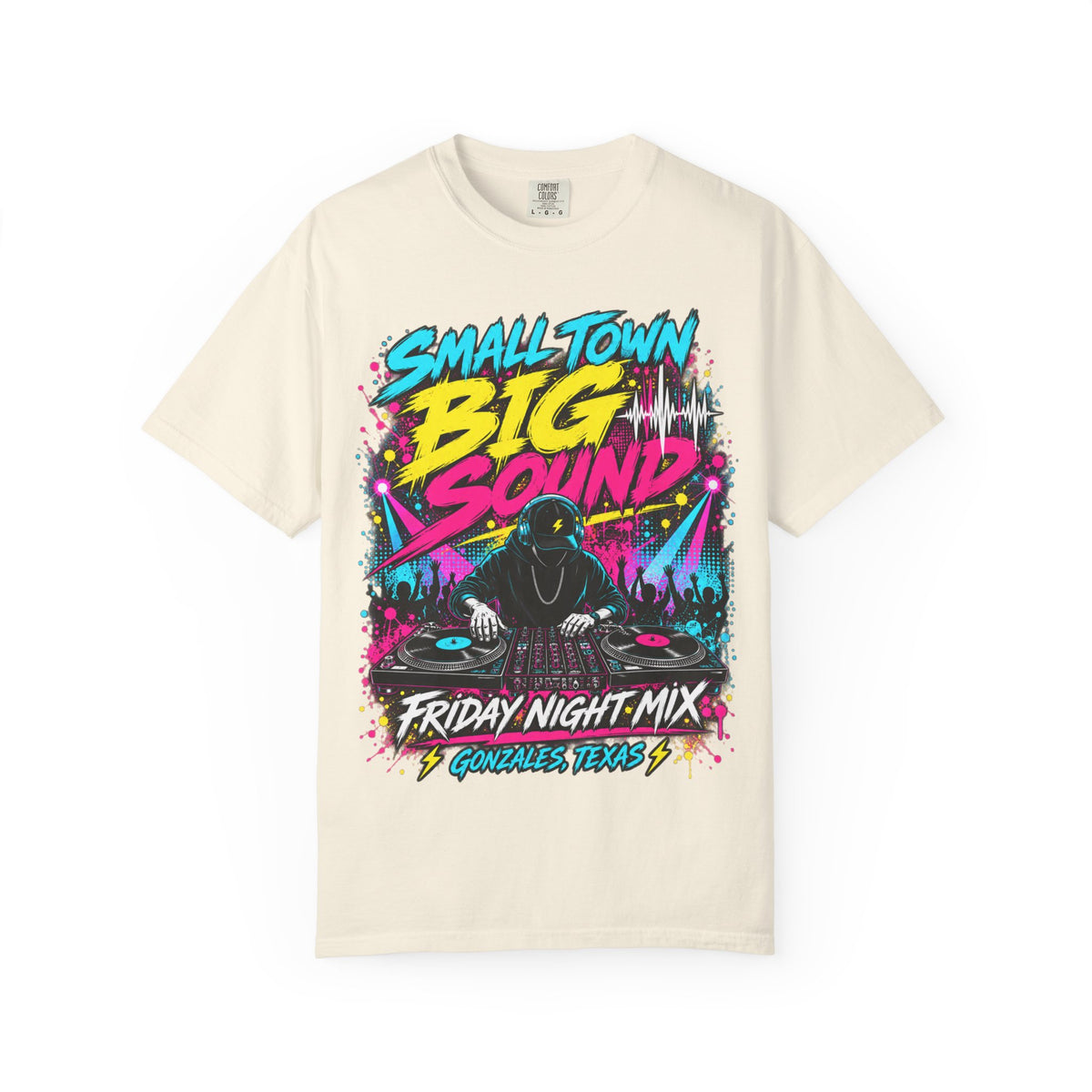 Small Town Big Sound DJ T-Shirt — Friday Night Mix Graphic Tee