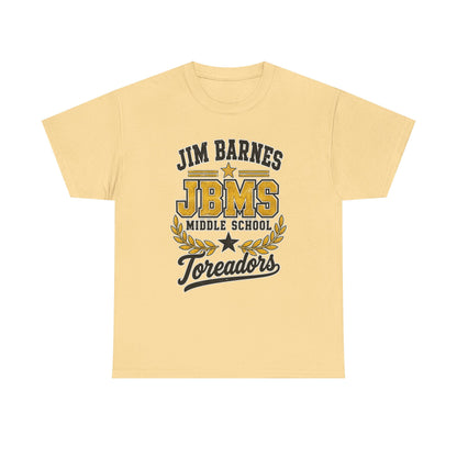 Jim Barnes Middle School JBMS Toreadors T-Shirt