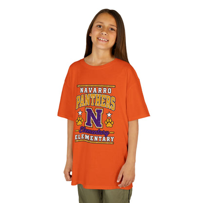 Navarro Panthers Kids T-Shirt — 'N' Elementary School Spirit Tee