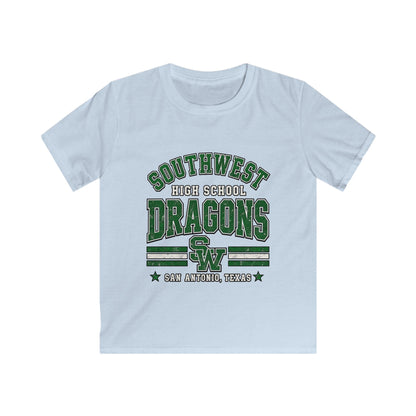 Southwest Dragons Kids T‑Shirt — High School Sports Tee (San Antonio, Texas)
