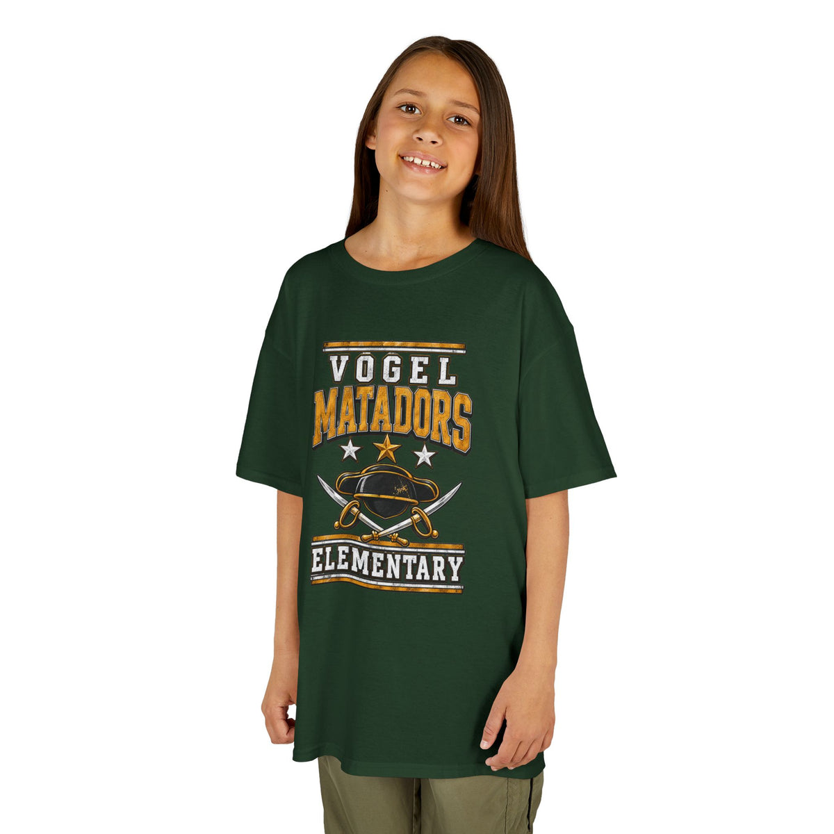 Vogel Matadors Elementary Kids T-Shirt — School Spirit Tee